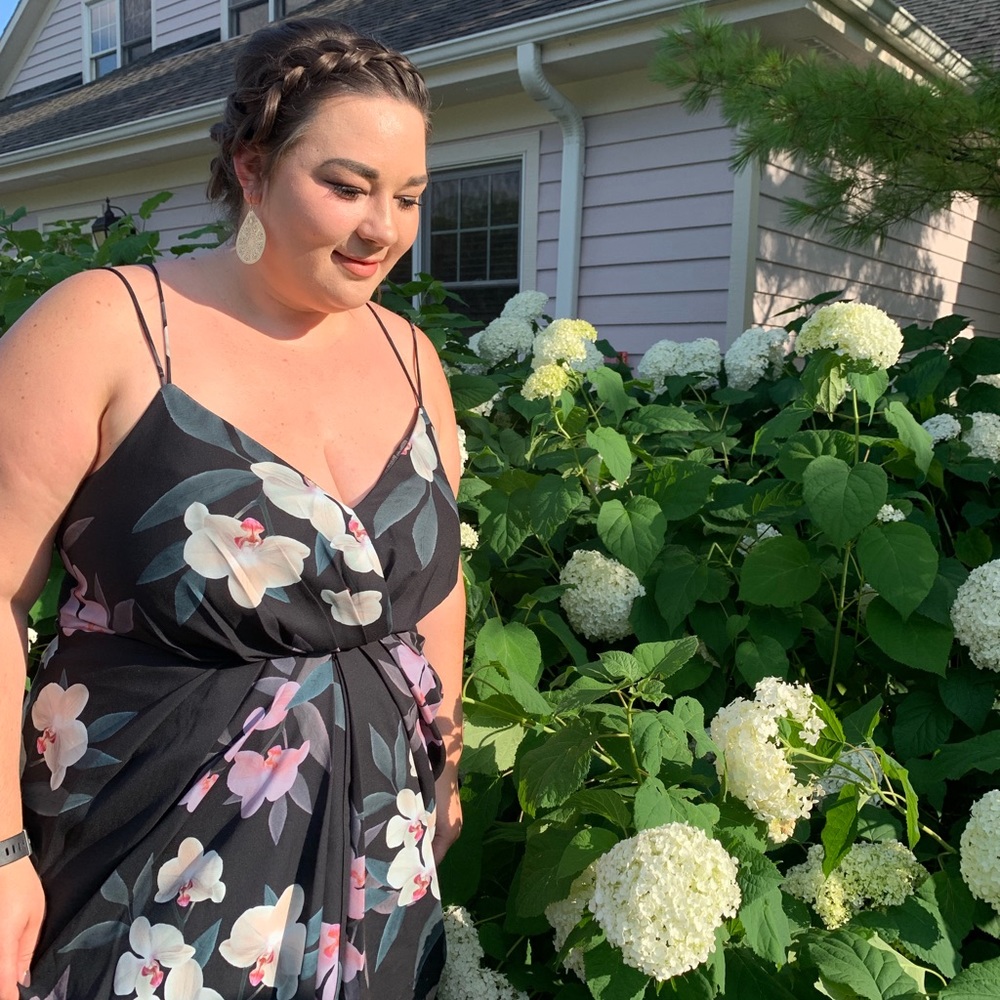 Summer Orchid Maxi Dress